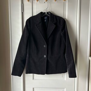 GAP Suede Black Blazer